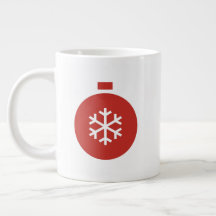 Christmas Ball Giant Coffee Mug