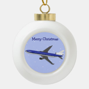 Christmas Ball Ornaments - Aeroplane