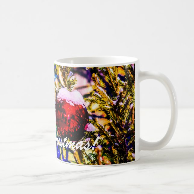 Christmas Ball Red Coffee Mug (Right)