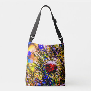 Christmas Ball Red Crossbody Bag