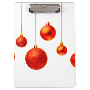 Christmas Balls Clipboard
