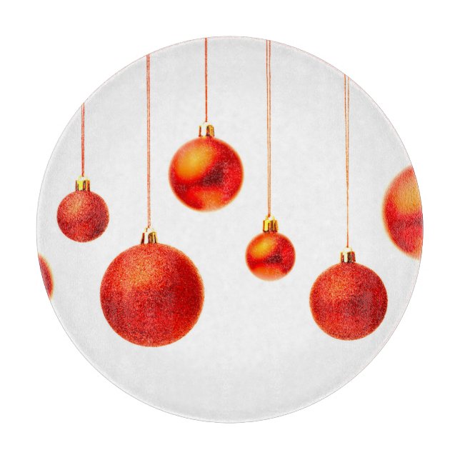 Christmas Balls Cutting Board (Front)