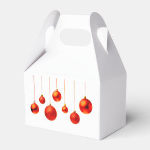 Christmas Balls Favour Box