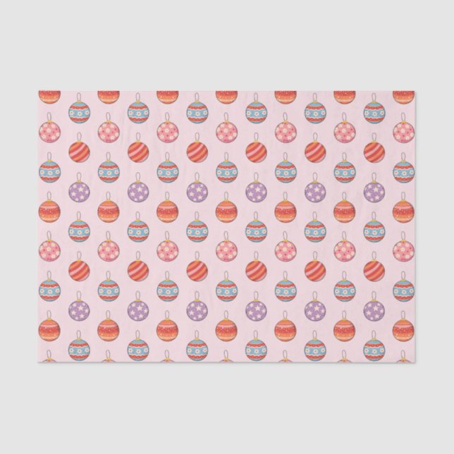 Christmas Balls Tissue Paper (Front)