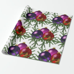 Christmas Balls Wrapping Paper