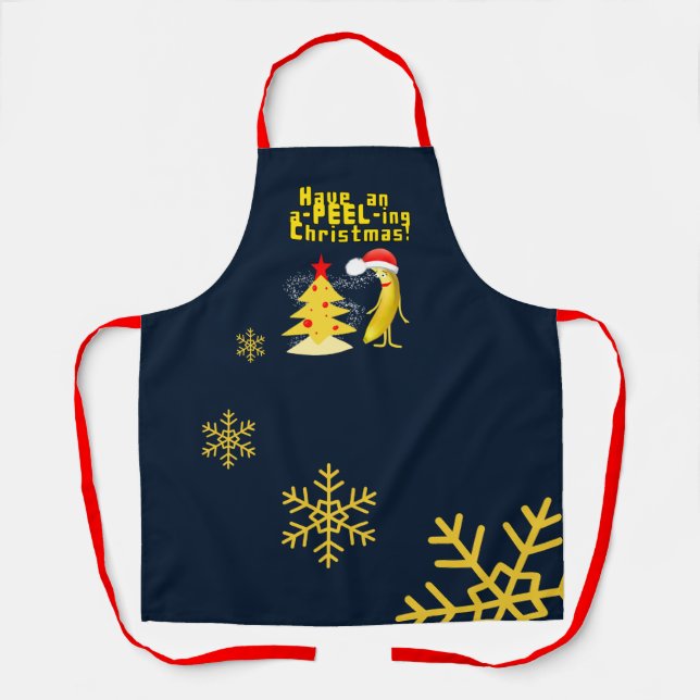 Christmas banana apron (Front)