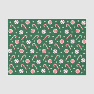 Christmas Baseball Holiday Gift Tissue Paper