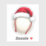 Christmas Baseball Santa Hat Funny Sport Xmas<br><div class="desc">A cool family Christmas group matching design features a baseball wearing a santa hat,  for men,  women,  kids,  boys and girls,  family and friends for Christmas family gathering,  or any other occasion.</div>