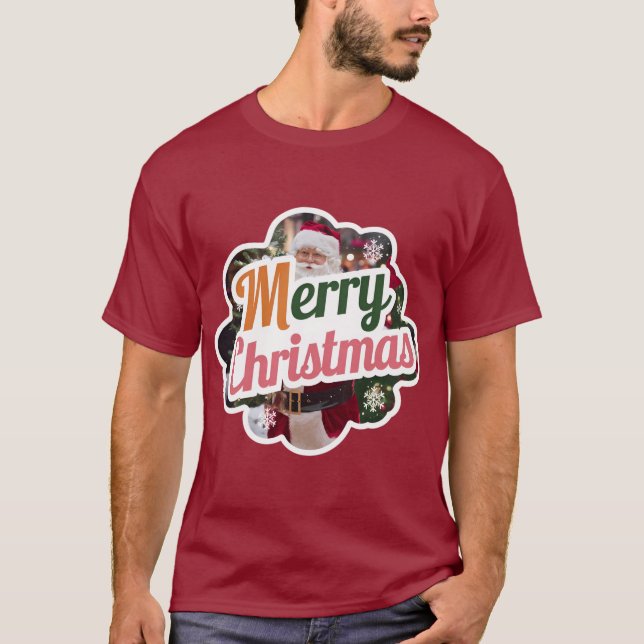 Christmas Basic Dark T-Shirt for Men: New Model (Front)
