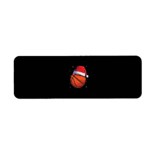 Christmas Basketball Ball Santa Hat Funny Sport Xm