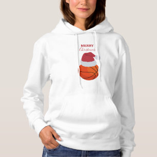 Christmas Basketball Sports Ball Party Hoodie