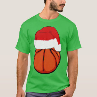 Christmas Basketball  T-Shirt