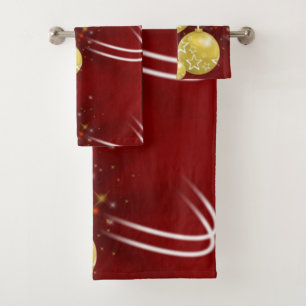 Christmas Bath Towel Sets