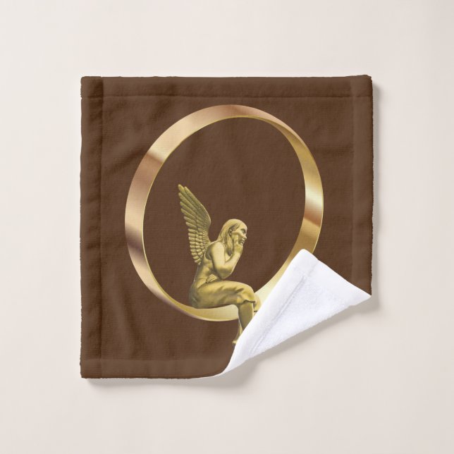 Christmas Bath Towel Sets, Christmas Angel (Wash Cloth)