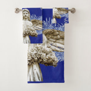 Christmas Bath Towel Sets, Christmas Angel