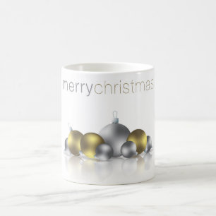 Christmas bauble coffee mug