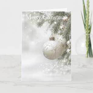Christmas Bauble Holiday Card