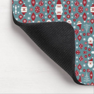 Christmas bauble pattern mouse pad