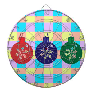Christmas Baubles Dartboard