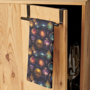 Christmas Baubles Kitchen Towel