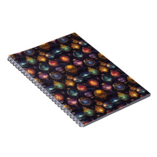 Christmas Baubles Photo Notebook