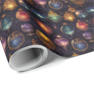Christmas Baubles Wrapping Paper