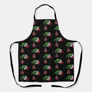 Christmas Be Kind Jingle Ball Rhinestone Bling Apron