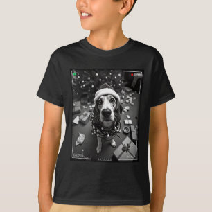 Christmas Beagle Caught On Camera T-Shirt