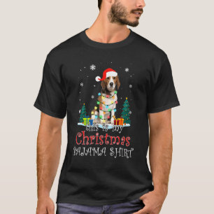 Christmas Beagle Pajama Lights Love Dog T-Shirt