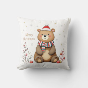 Christmas Bear Cushion