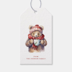 Christmas Bear Gift Tags