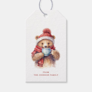 Christmas Bear Gift Tags