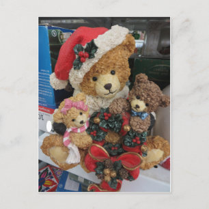 Christmas Bear Postcard