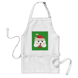 Christmas Bear Standard Apron
