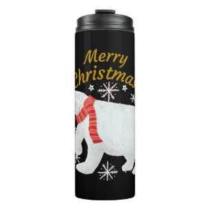 Christmas Bear Thermal Tumbler
