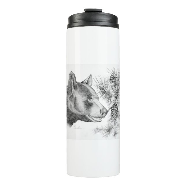 Christmas Bear Thermal Tumbler (Front)