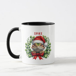 Christmas Bearded Dragon Mugs