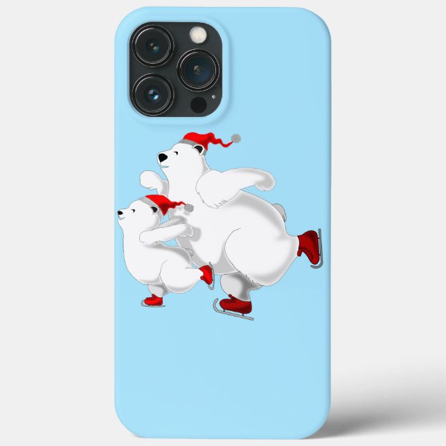 Christmas Bears iPhone Case (Back)