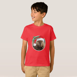 Christmas Beaver - Kids' Basic T-Shirt