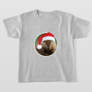 Christmas Beaver - Kids' Basic T-Shirt