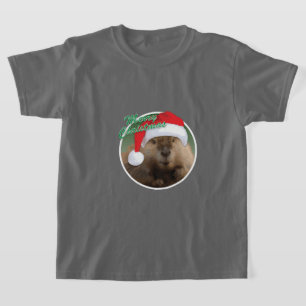 Christmas Beaver - Kids' Basic T-Shirt