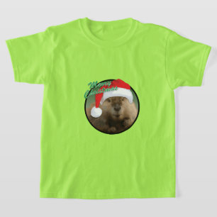 Christmas Beaver - Kids' Basic T-Shirt