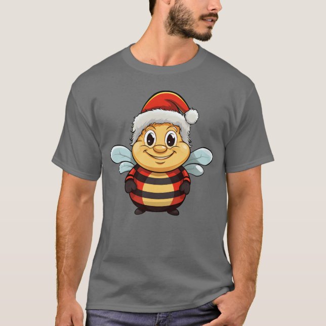 Christmas bee boy T-Shirt (Front)