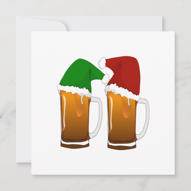 Christmas Beer Cheer Invitation (Front)
