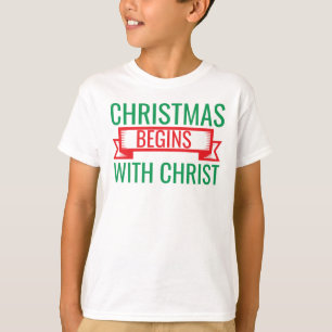 Christmas Begins with Christ-15523 T-Shirt Hoodie