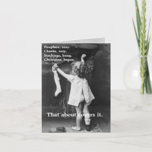 Christmas Begun - Note Card