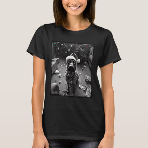 Christmas Belgian Malinois Caught On Camera T-Shirt