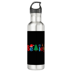 Christmas Believe 710 Ml Water Bottle