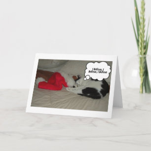 Christmas Believe Holiday Card