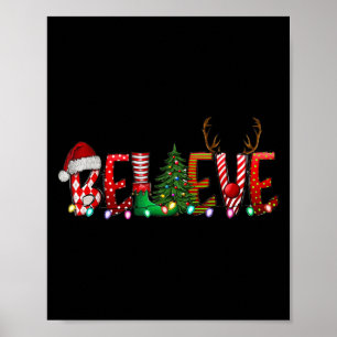 Christmas - Believe Santa Claus Believe Christmas Poster